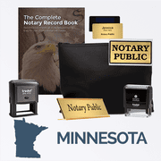 Minnesota Deluxe Notary Kit