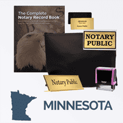 Minnesota Pink Deluxe Notary Kit