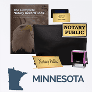 Minnesota Pink Deluxe Notary Kit
