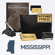 Mississippi Deluxe Notary Kit