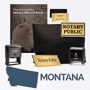 Montana Deluxe Notary Kit