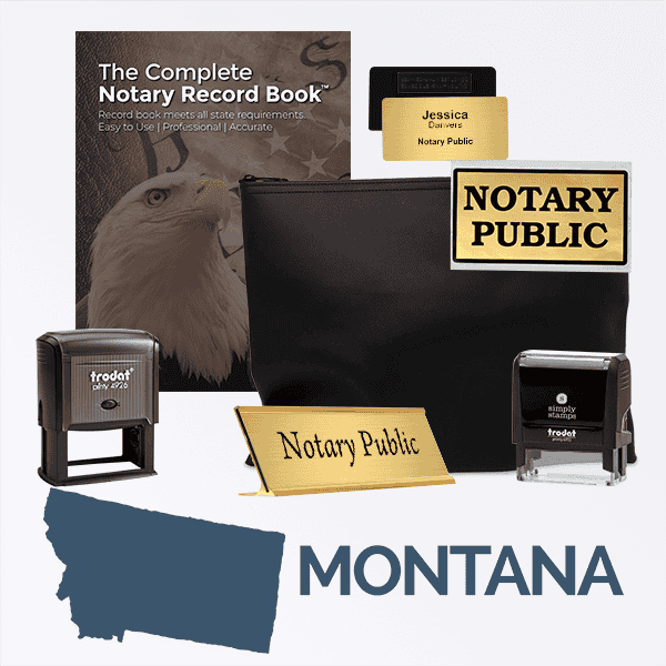 Montana Deluxe Notary Kit