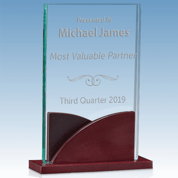Most Valuable Person Premium Acrylic Award