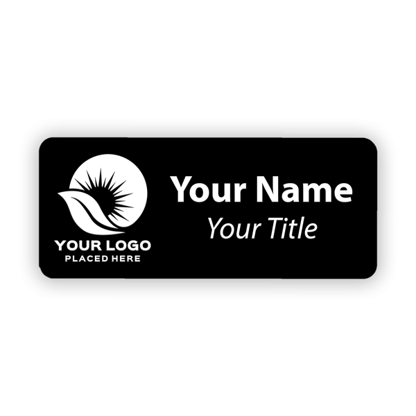 Laser Engraved Name Tag | 1 ¼” x 3”