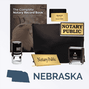 Nebraska Deluxe Notary Kit