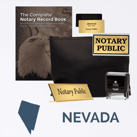 Nevada Deluxe Notary Kit