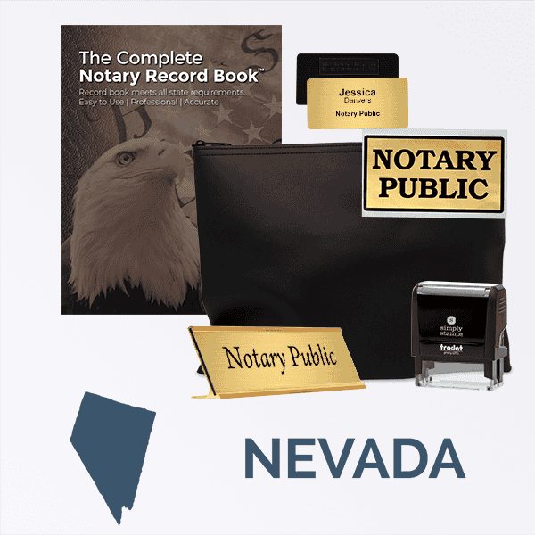 Nevada Deluxe Notary Kit