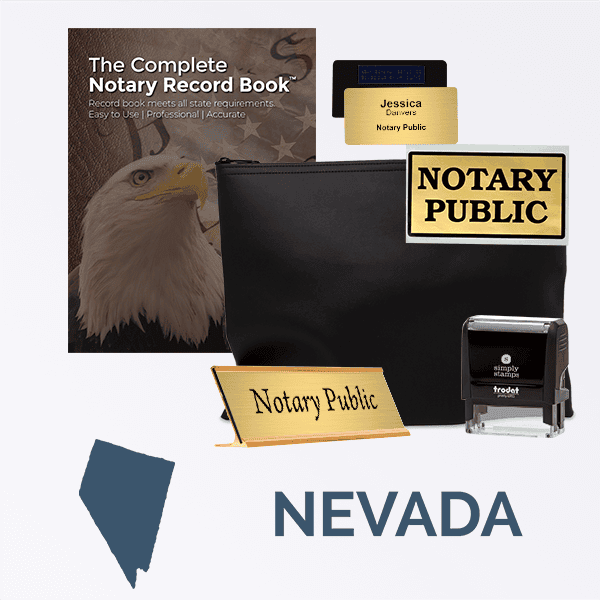 Nevada Deluxe Notary Kit
