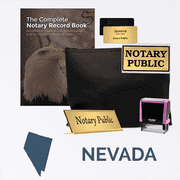 Nevada Pink Deluxe Notary Kit