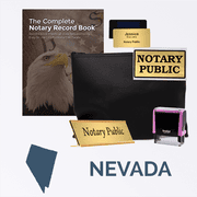 Nevada Pink Deluxe Notary Kit