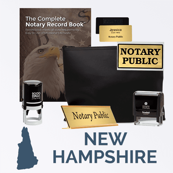 New Hampshire Deluxe Notary Kit