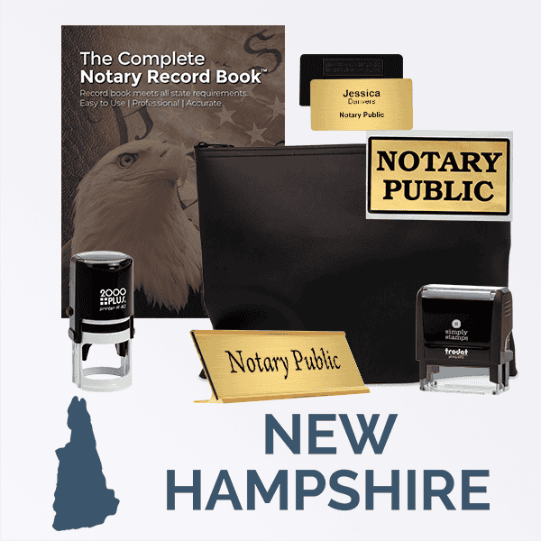 New Hampshire Deluxe Notary Kit