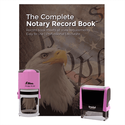New Hampshire Pink Value Notary Kit
