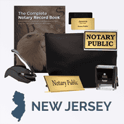 New Jersey Deluxe Notary Kit