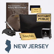 New Jersey Deluxe Notary Kit