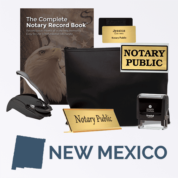 New Mexico Deluxe Notary Kit