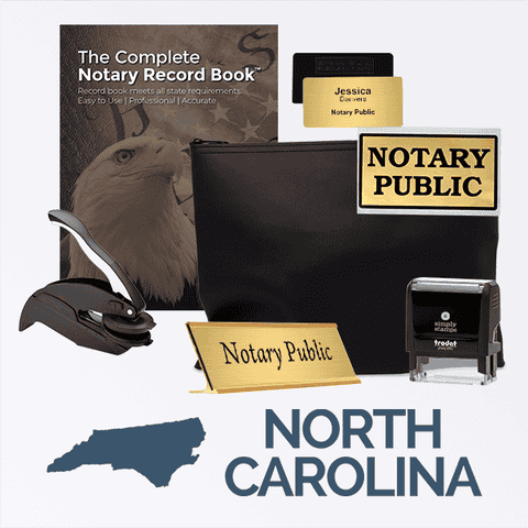North Carolina Deluxe Notary Kit
