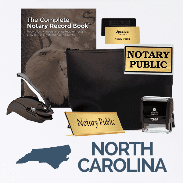 North Carolina Deluxe Notary Kit