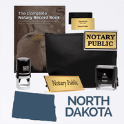 North Dakota Deluxe Notary Kit
