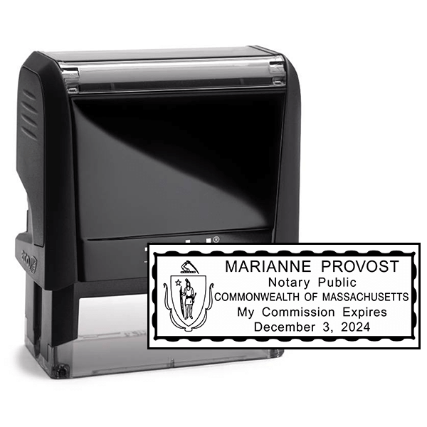 Official Self Inking Notary Stamp
