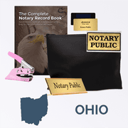 Ohio Pink Deluxe Notary Kit