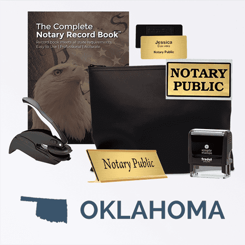 Oklahoma Deluxe Notary Kit