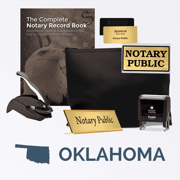 Oklahoma Deluxe Notary Kit