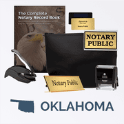 Oklahoma Deluxe Notary Kit