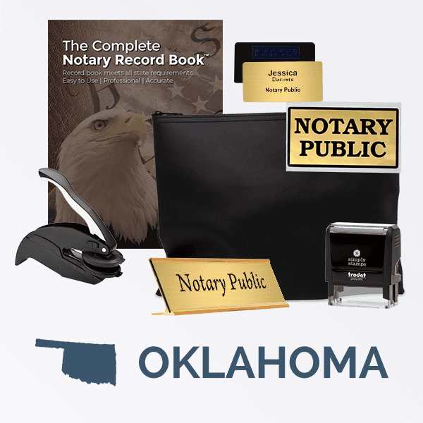 Oklahoma Deluxe Notary Kit