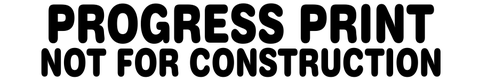Progress Print Plan & Blueprint Stamp