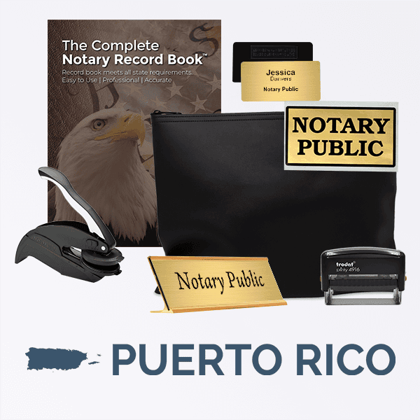 Puerto Rico Deluxe Notary Kit