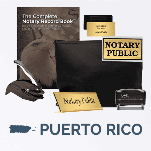 Puerto Rico Deluxe Notary Kit