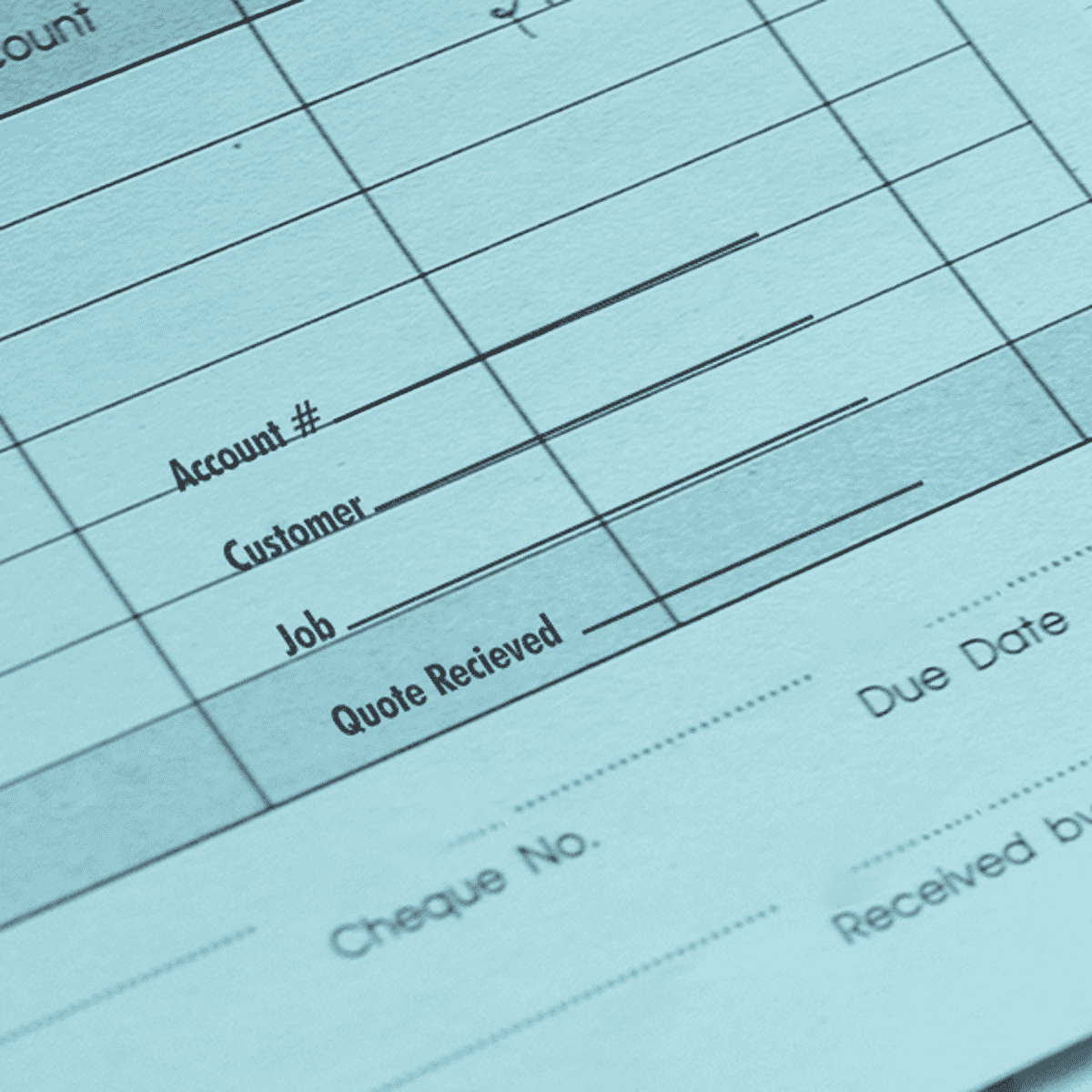 Simple Bold Sans Serif Business Form Stamp Lifestyle
