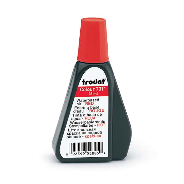 Red 1oz Self Inking Refill Ink