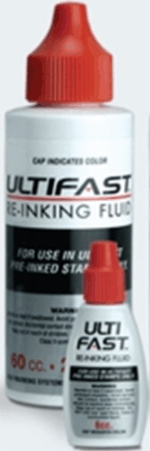 UltiFast Red 2oz Refill Ink