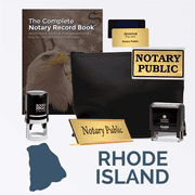Rhode Island Deluxe Notary Kit