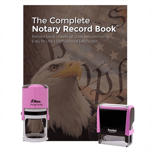 Rhode Island Pink Value Notary Kit