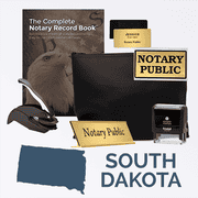 South Dakota Deluxe Notary Kit