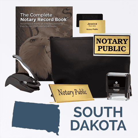 South Dakota Deluxe Notary Kit