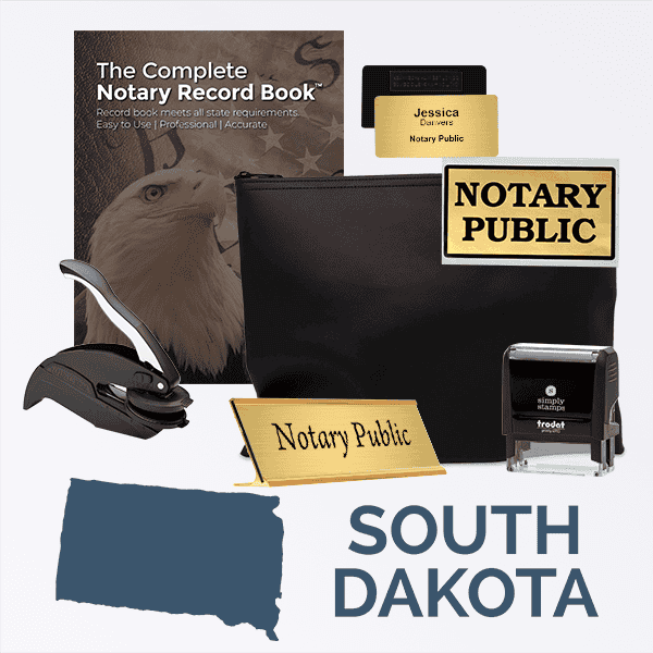 South Dakota Deluxe Notary Kit