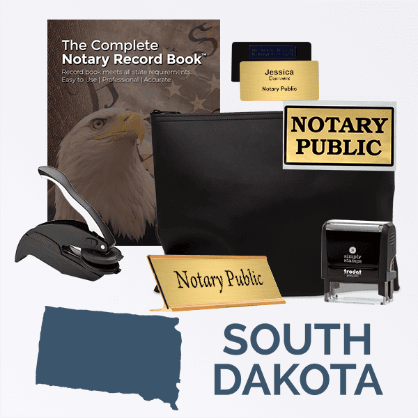 South Dakota Deluxe Notary Kit
