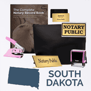 South Dakota Pink Deluxe Notary Kit