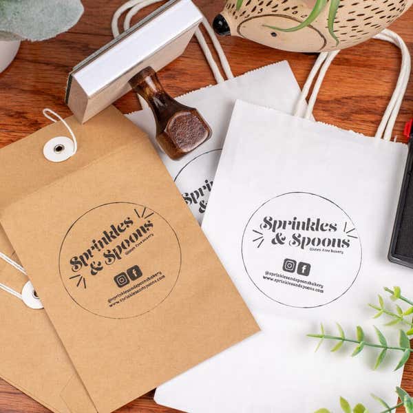 Traditional 3" x 3" Hand Stamp