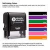 Ink Colors for the Oregon notary stamp 
