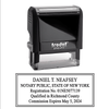 New York Notary Stamp - Rectangle