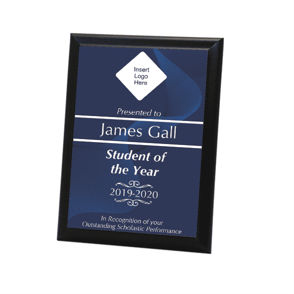 Student 5" X 7" Full Color Photo Plaque 
