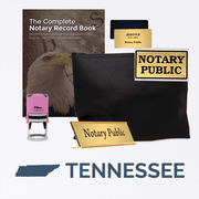 Tennessee Pink Deluxe Notary Kit