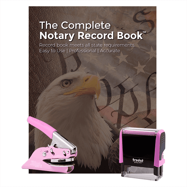 Texas Pink Value Notary Kit