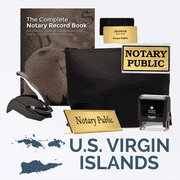 U.S. Virgin Islands Deluxe Notary Kit
