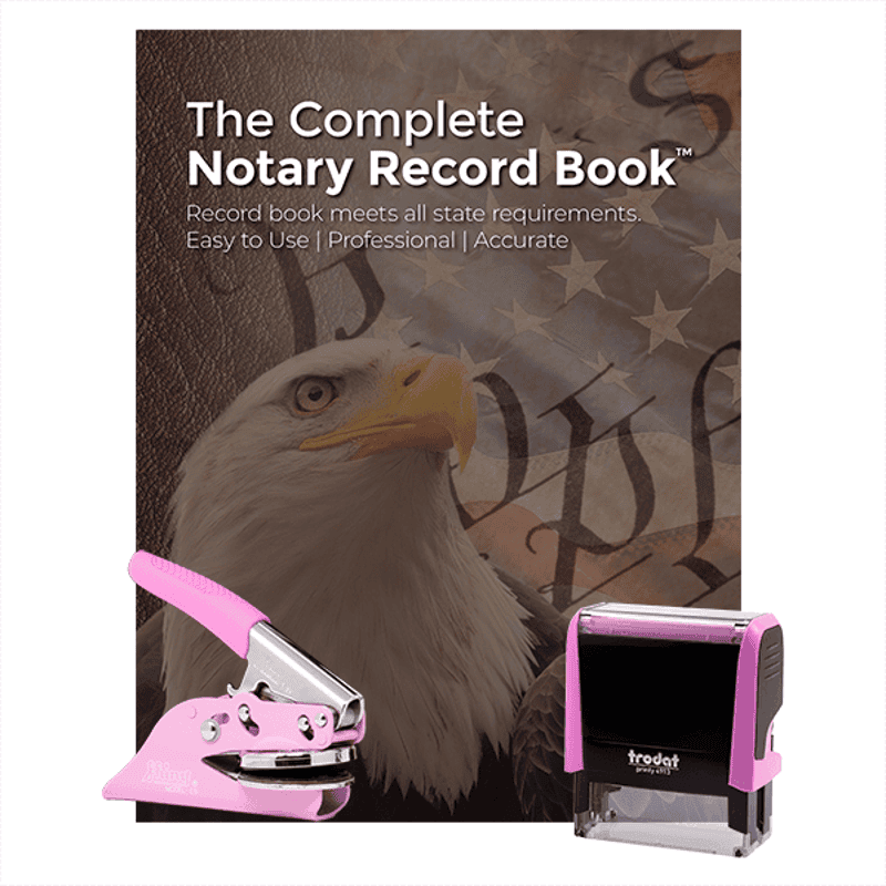 U.S. Virgin Islands Pink Value Notary Kit